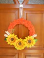 Veniec so slnečnicami